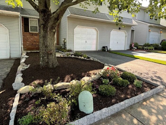 Residential Small Landscape, Hardscape and Drainage project in north wales, pa